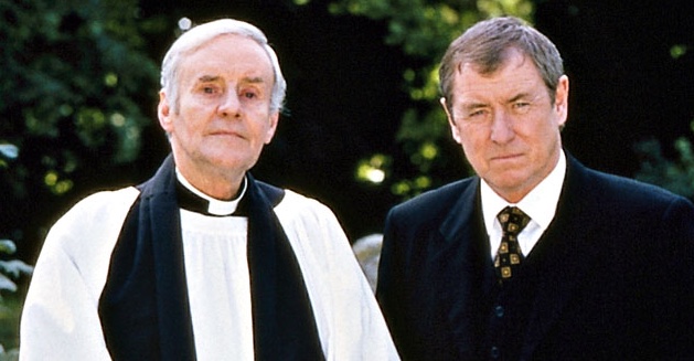 Midsomer Murders Richard Briers and John Nettles