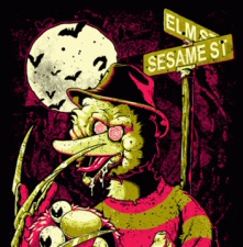 Nightmare on Sesame Street from Tshirt Bordello Nightmare on Sesame Street from Tshirt Bordello
