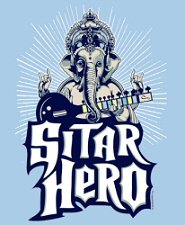 Sitar Hero XL shirt from Tshirt Bordello Sitar Hero XL shirt from Tshirt Bordello