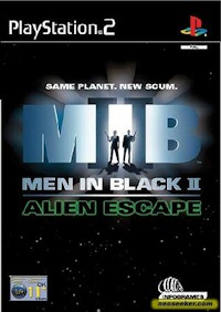 Men In Black 2 Alien Escape game cover Men In Black 2 Alien Escape game cover