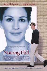 Notting Hill movie poster Notting Hill movie poster