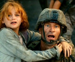 Aaron Eckhart in Battle: Los Angeles Aaron Eckhart in Battle: Los Angeles