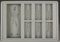 Star Wars Han Solo Silicon Tray Star Wars Han Solo Silicon Tray