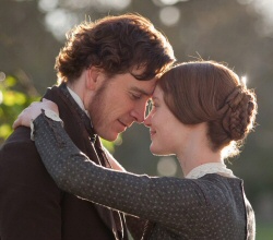 Michael Fassbender and Mia Wasikowska in Jane Eyre Michael Fassbender and Mia Wasikowska in Jane Eyre