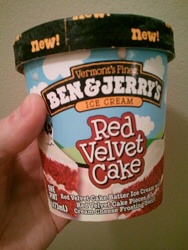 Red Velvet Cake Ice Cream from Ben and Jerry's Red Velvet Cake Ice Cream from Ben and Jerry's