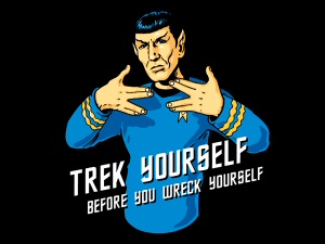 Trek Yourself T-Shirt from Tshirt Bordello Trek Yourself T-Shirt from Tshirt Bordello