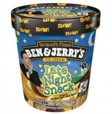 Late Night Snack Ice Cream by Ben and Jerry's Late Night Snack Ice Cream by Ben and Jerry's