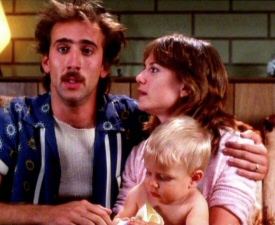 Nicolas Cage and Holly Hunter from Raising Arizona Nicolas Cage and Holly Hunter from Raising Arizona
