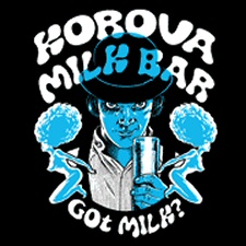 Korova Milk Bar T-Shirt Bordello Korova Milk Bar T-Shirt Bordello