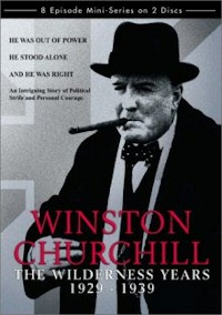 Winston Churchill The Wilderness Years DVD cover Winston Churchill The Wilderness Years DVD cover