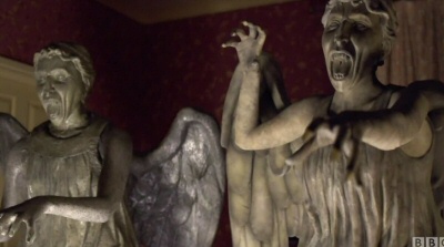 Weeping Angels from the Doctor Who trailer Weeping Angels from the Doctor Who trailer