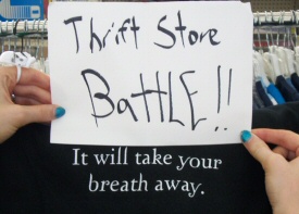 Thrift Store Battle will take your breath away Thrift Store Battle will take your breath away