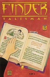Finder Talisman comic cover Finder Talisman comic cover
