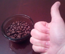 Coffee Thumbs Up Coffee Thumbs Up