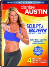 Denise Austin: Sculpt and Burn Body Blitz DVD Denise Austin: Sculpt and Burn Body Blitz DVD