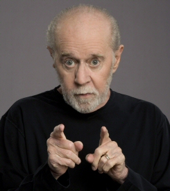 George Carlin pointing George Carlin pointing