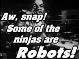 Some of the Ninjas are Robots Some of the Ninjas are Robots