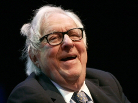 Ray Bradbury laughing Ray Bradbury laughing