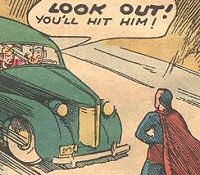 Superman in 1938 Superman in 1938