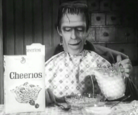 Herman Munster for Cheerios Herman Munster for Cheerios
