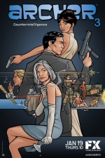 Archer Season 3 Poster Archer Season 3 Poster