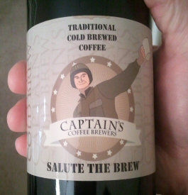 Traditional Cold Brewed Coffee by Captains Coffee Brewers Traditional Cold Brewed Coffee by Captains Coffee Brewers