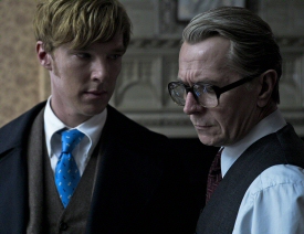 Benedict Cumberbatch and Gary Oldman from Tinker Tailor Soldier Spy Benedict Cumberbatch and Gary Oldman from Tinker Tailor Soldier Spy