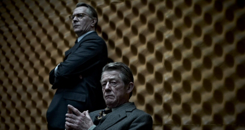 Gary Oldman and John Hurt in Tinker Tailor Soldier Spy (2011) Gary Oldman and John Hurt in Tinker Tailor Soldier Spy (2011)