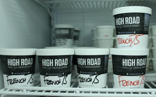 High Road Craft Ice Cream French 75 Champagne Ice Cream High Road Craft Ice Cream French 75 Champagne Ice Cream