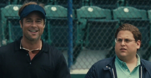 Brad Pitt and Jonah Hill from Moneyball Brad Pitt and Jonah Hill from Moneyball