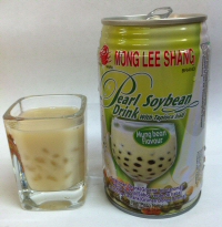 Mong Lee Shang Pearl Soybean Drink with Tapioca Balls and Mung Bean Flavour! Mong Lee Shang Pearl Soybean Drink with Tapioca Balls and Mung Bean Flavour!