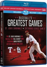Baseballs Greatest Games: St. Louis Cardinals: 2011 World Series Game 6 Blu-Ray Baseballs Greatest Games: St. Louis Cardinals: 2011 World Series Game 6 Blu-Ray