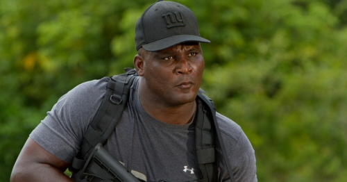 Gregory D. Gadson as Mick in Battleship Gregory D. Gadson as Mick in Battleship