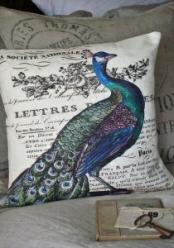 Peacock Pillow Peacock Pillow
