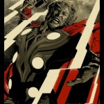 Thor Avengers poster by Mondo Thor Avengers poster by Mondo
