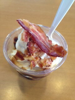 Burger King Bacon Sundae Burger King Bacon Sundae