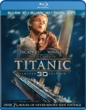 Titanic 3D Blu-Ray Titanic 3D Blu-Ray