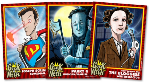 Geek a Week Season 4 cards Geek a Week Season 4 cards