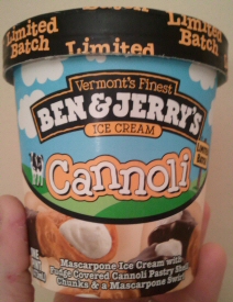 Cannoli by Ben and Jerrys Ice Cream Cannoli by Ben and Jerrys Ice Cream