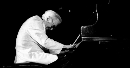 Dave Brubeck at piano Dave Brubeck at piano
