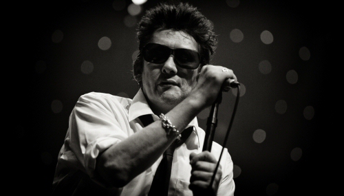 Shane MacGowan of the Pogues, live at the Olympia in Paris Shane MacGowan of the Pogues, live at the Olympia in Paris