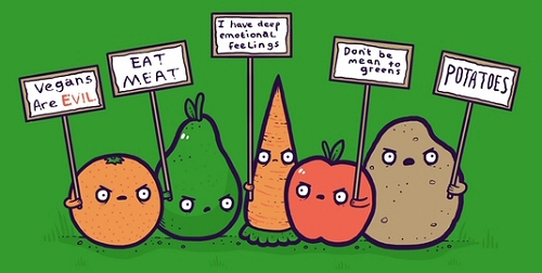 I Hate Vegans by Aaron Jay from Threadless I Hate Vegans by Aaron Jay from Threadless
