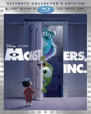 Monsters Inc 3D Blu-Ray