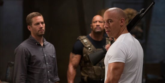Fast and Furious 6: Paul Walker, Dwayne Johnson and Vin Diesel Fast and Furious 6: Paul Walker, Dwayne Johnson and Vin Diesel