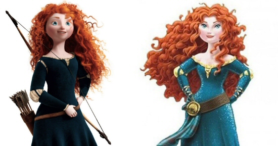 Merida Brave Makeover Merida Brave Makeover