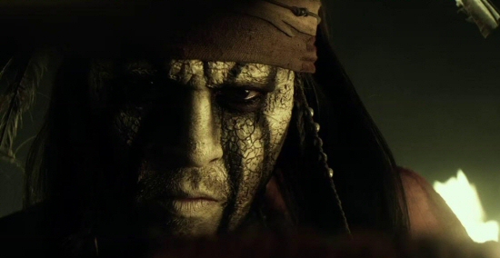 Johnny Depp as Tonto from The Lone Ranger (2013) Johnny Depp as Tonto from The Lone Ranger (2013)