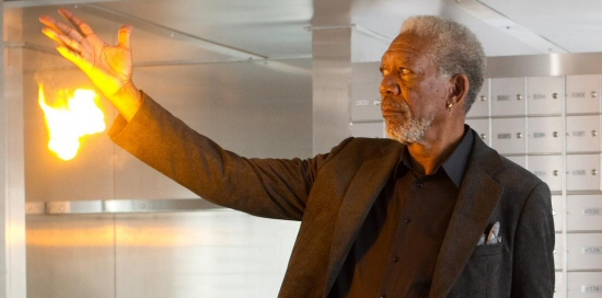 Morgan Freeman as Thaddeus Bradley in Now You See Me Morgan Freeman as Thaddeus Bradley in Now You See Me