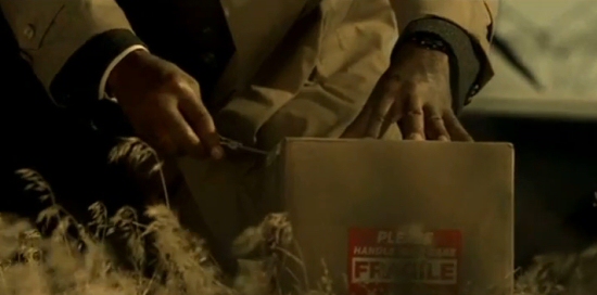 Morgan Freeman: Box from Seven Morgan Freeman: Box from Seven