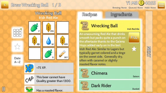 Fiz: Brewery Management Game screenshot Fiz: Brewery Management Game screenshot