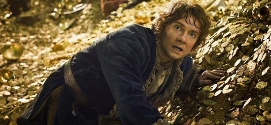Martin Freeman as Bilbo Baggins in The Hobbit: The Desolation of Smaug Martin Freeman as Bilbo Baggins in The Hobbit: The Desolation of Smaug